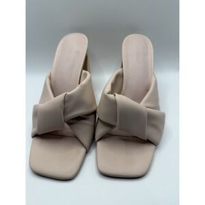 COUTGO PINK CHUNKY HEEL WOMENS SZ 9 S436